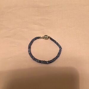 Kyanite crystal bracelet